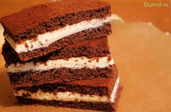 Киндер «Молочный ломтик» по-домашнему