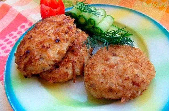 Классические котлеты из курицы