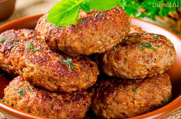 Классические мясные котлеты по-новому