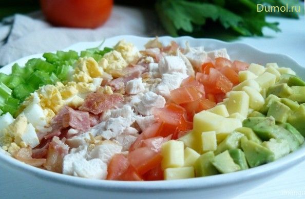 Классический «Кобб-салат»