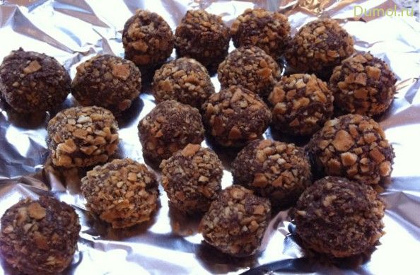 Конфеты «Ferrero Rocher» дома