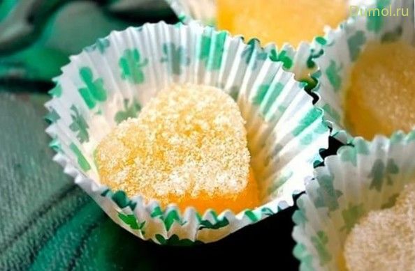 Конфеты-желе с грушей (конфеты-желе, грушей, послать пламя) Конфеты-желе с грушей