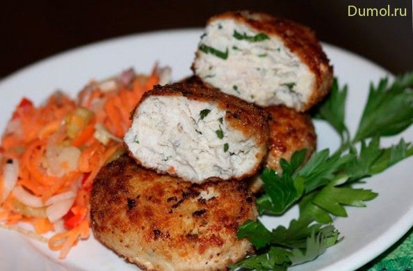 Котлетки-минутки из куриной грудки