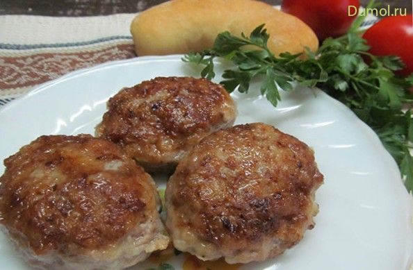 Котлеты из мясного фарша «Русские» (котлеты, мясного) Котлеты из мясного фарша «Русские»