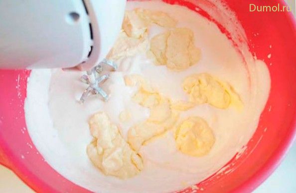 Крем «Птичье молоко» для торта