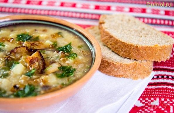 Кулеш с салом и картофелем по-украински