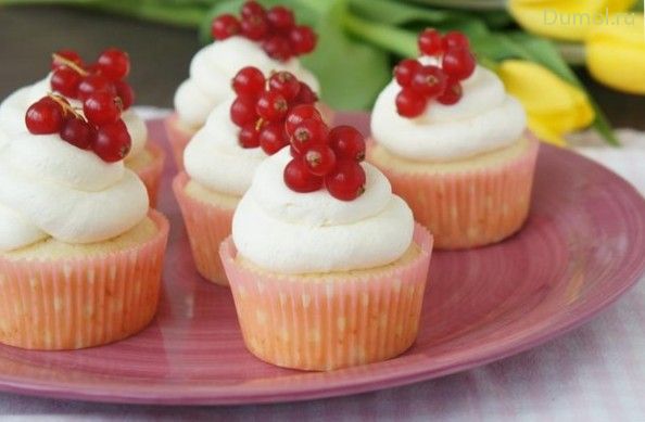 Ласковые капкейки с запахом ванили