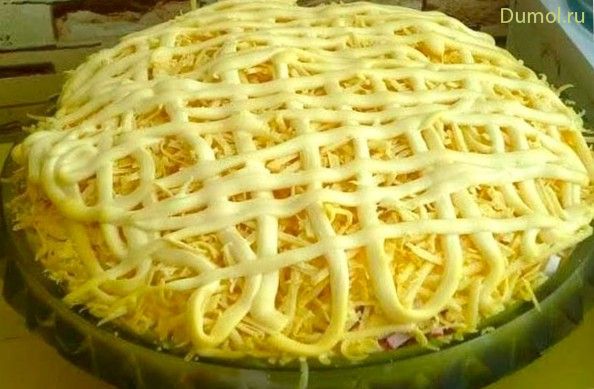 Нежный салат «Пушинка»