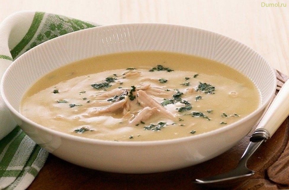 Нежный суп-пюре из куриного филе