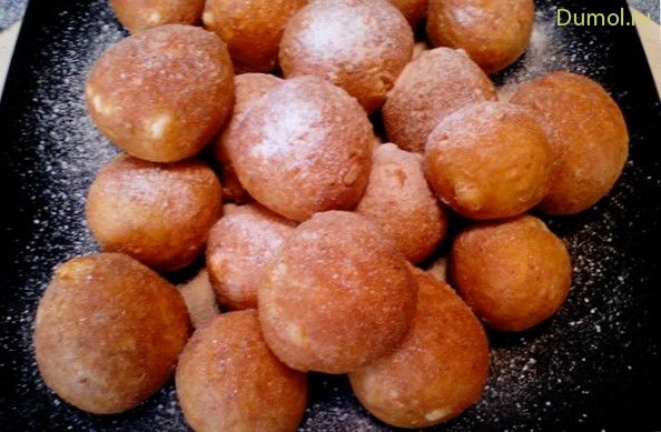 Легкие творожные шарики (легкие, творожные, творог) Легкие творожные шарики