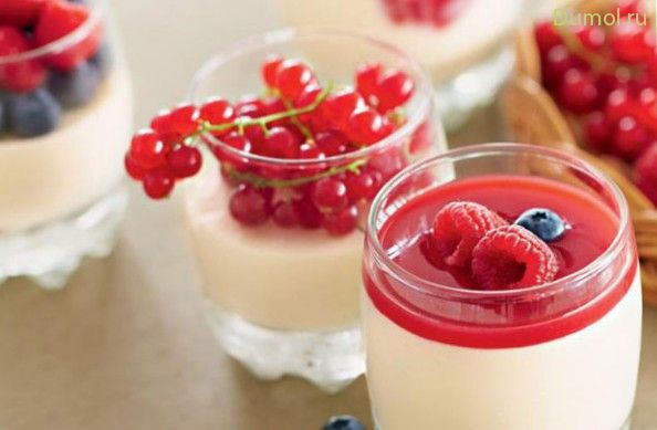 Легкий сметанный мусс