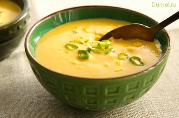 Легкий сырно-кукурузный суп (легкий, сырно-кукурузный) Легкий сырно-кукурузный суп