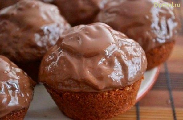 Маффины из бананов с шоколадом (маффины, бананов) Маффины из бананов с шоколадом