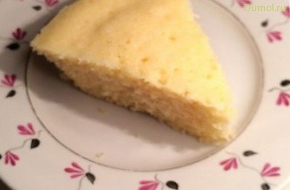 Манник на кефире в микроволновке