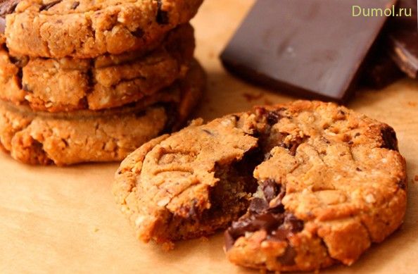 Миндально-белковое печенье (миндально-белковое, печенье, кофе) Миндально-белковое печенье