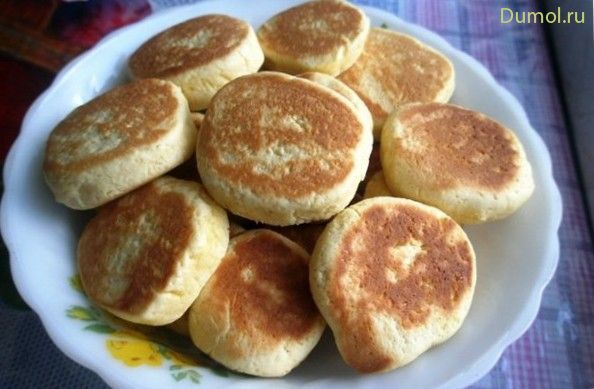 Мягкое печенье на сковороде на скорую руку (мягкое, печенье) Мягкое печенье на сковороде на скорую руку