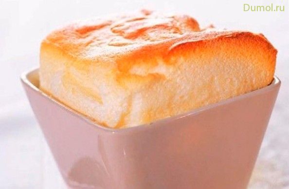 Молочное суфле с ванилином (молочное, суфле) Молочное суфле с ванилином