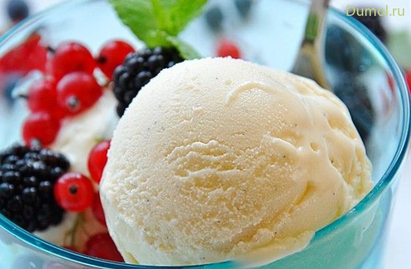 Мороженое на сливках по-домашнему