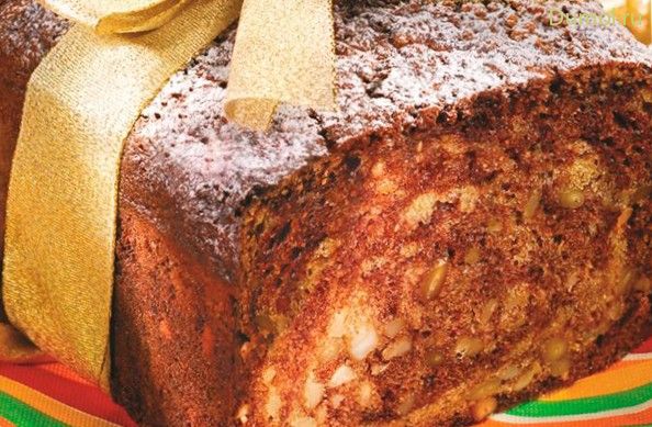 Мраморный кекс в духовке