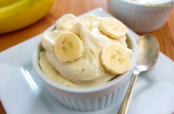Необычное мороженое из бананов