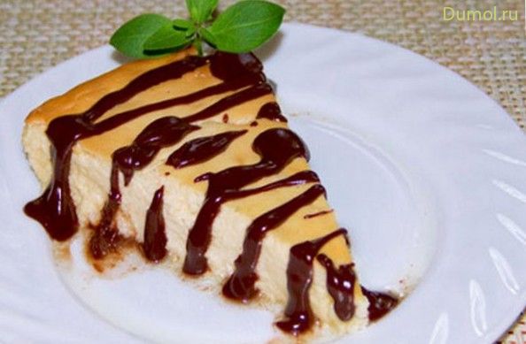 Легкая творожная запеканка с шоколадом (легкая, творожная, запеканка, творог) Легкая творожная запеканка с шоколадом