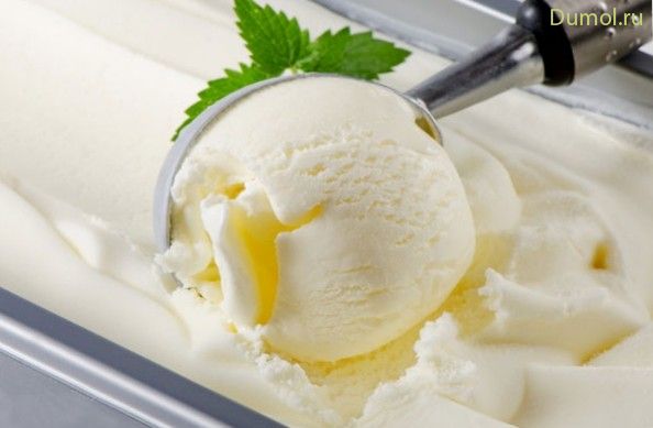 Нежный домашний пломбир