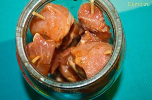 Нежный шашлык в банке