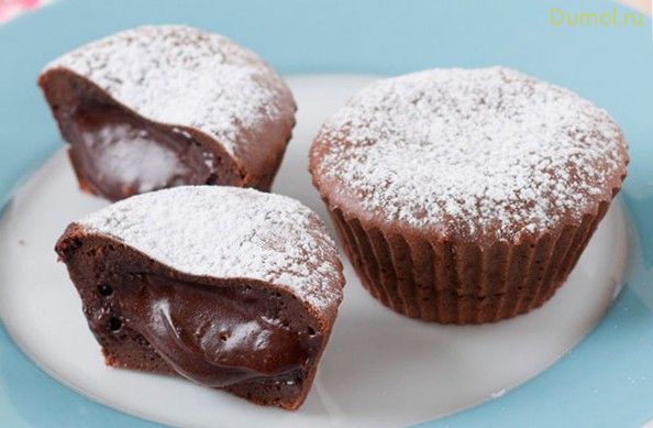 Нежный шоколадный флан