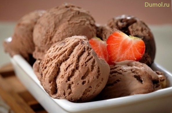 Нежный шоколадный пломбир по-домашнему