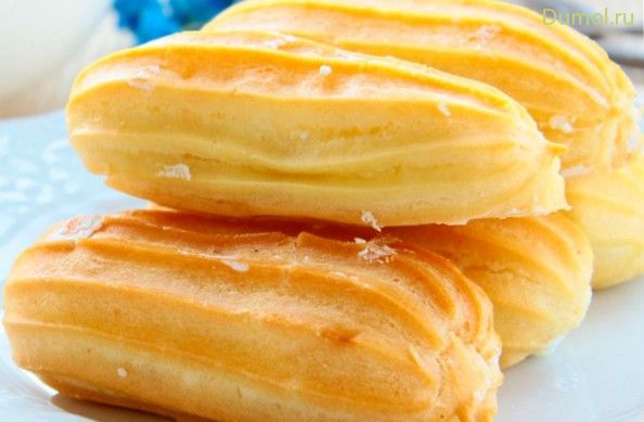 Нежный заварной крем для эклеров