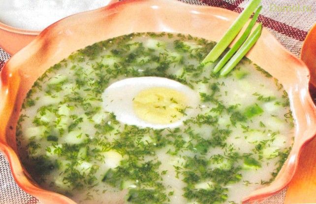 Окрошка на фруктовом отваре (окрошка, фруктовом) Окрошка на фруктовом отваре