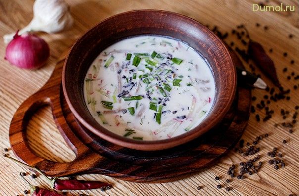 Окрошка на минеральной воде (окрошка, минеральной, воде) Окрошка на минеральной воде