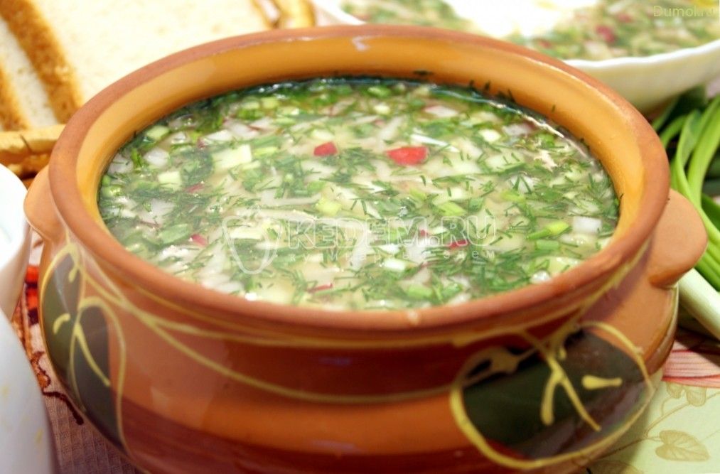 Окрошка овощная
