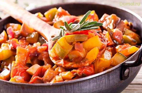 Овощное рагу (без мяса)