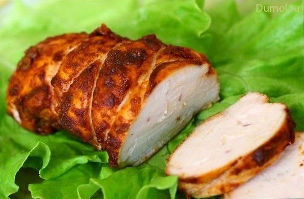 Пастрома из куриного филе в духовке