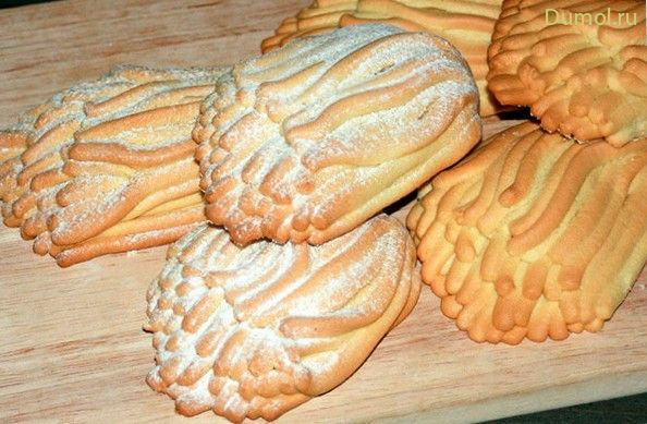 Печенье «Хризантемы» как в юные годы