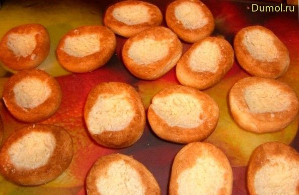 Печенье «Персики» с вареным сгущенным молоком