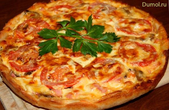 Пицца в мультиварке по-домашнему