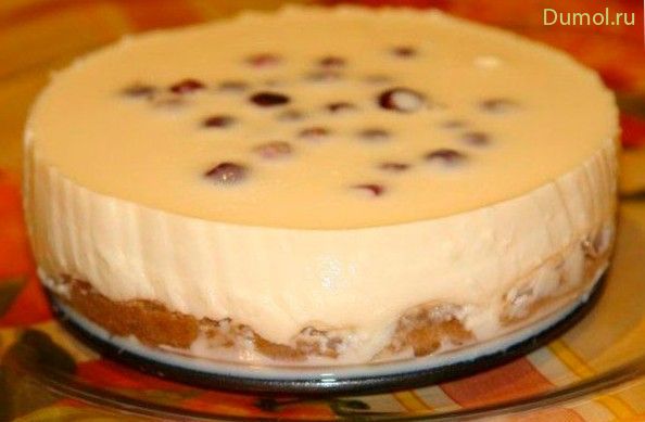 Пирог из печенья со сгущенным молоком (пирог, печенья, сгущенным) Пирог из печенья со сгущенным молоком