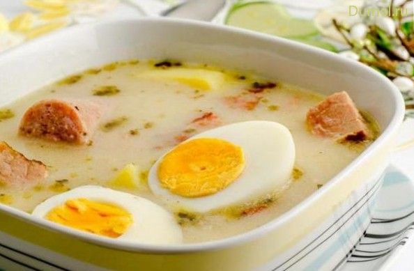 Польский журек на закваске