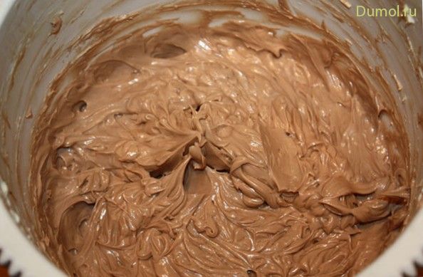 Простой крем со сгущенкой