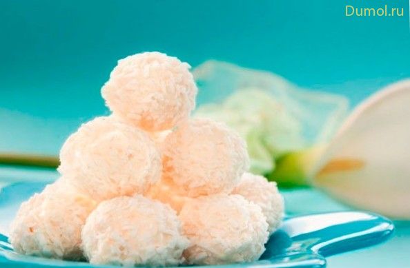 Рафаэлло с миндалем дома