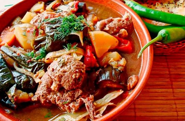 Рагу из баранины с овощами (рагу, баранины, капуста) Рагу из баранины с овощами