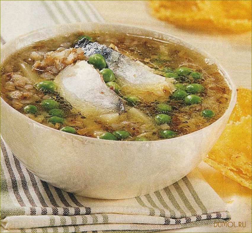 Рецепт рыбного супа из консервов с гречкой