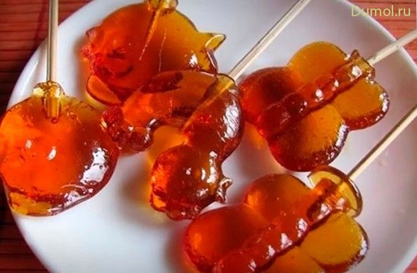 Сахарные леденцы по-домашнему