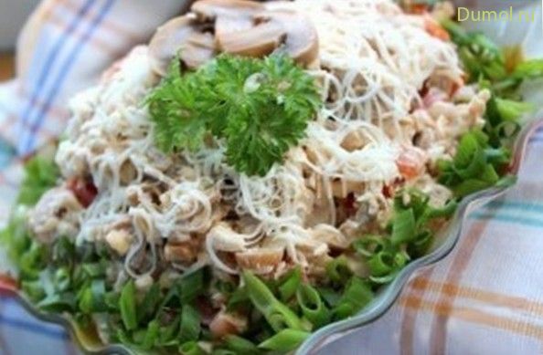 Салат «Алекс» с куриной грудкой