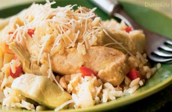 Салат из цыпленка с рисом (салат, цыпленка, маринад) Салат из цыпленка с рисом