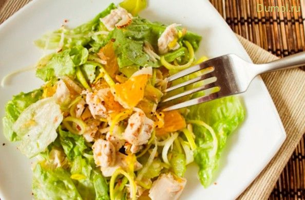 Салат из курицы по-Архангельски (салат, курицы) Салат из курицы по-Архангельски