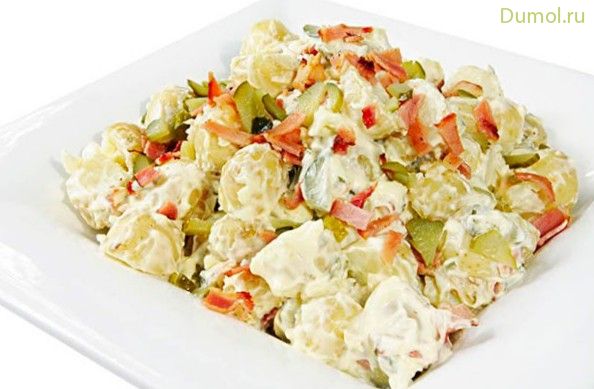 Салат из курицы с картофелем (салат, курицы) Салат из курицы с картофелем