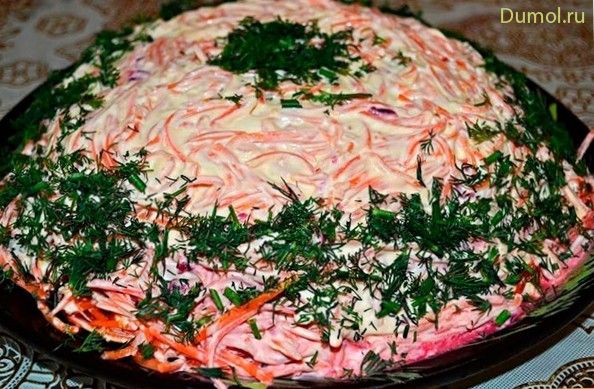 Салат «Король» с говядиной и яблоком (салат, король, говядиной) Салат «Король» с говядиной и яблоком